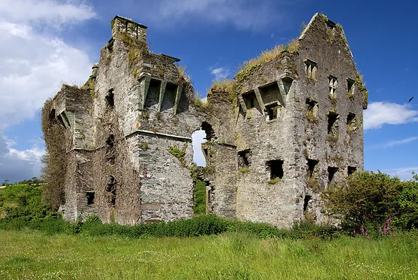 Coppinger's Court – casa fortificada en ruinas en Cork